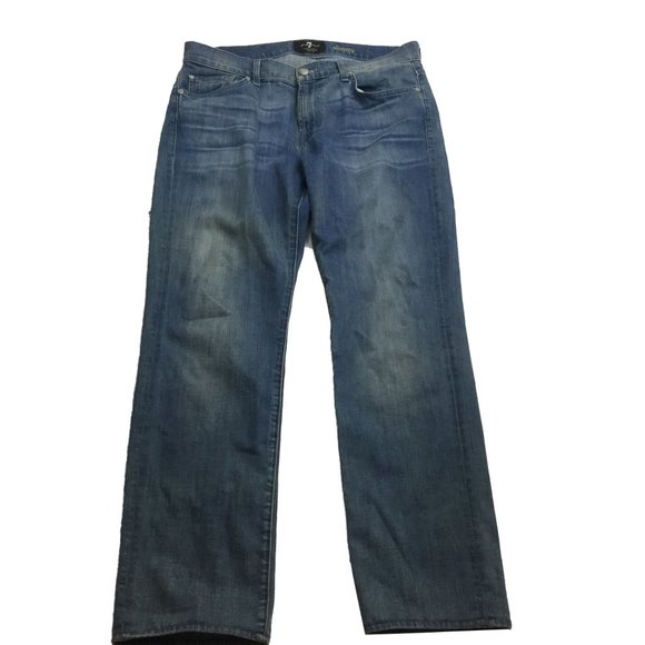 7 for All Mankind Foolproof Slimmy Denim Jeans 34